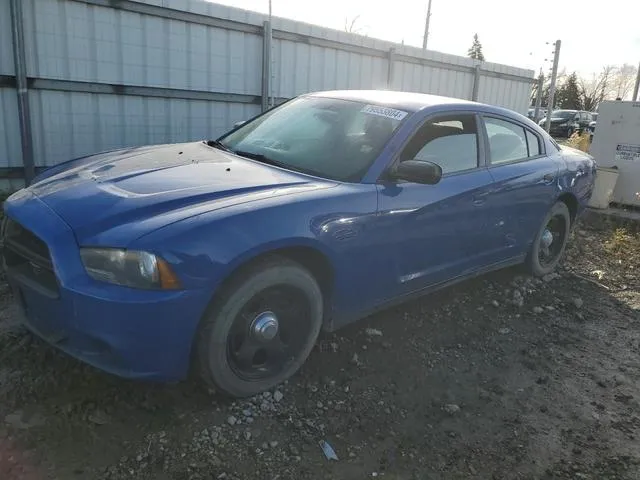 2B3CL1CT2BH591304 2011 2011 Dodge Charger- Police 1