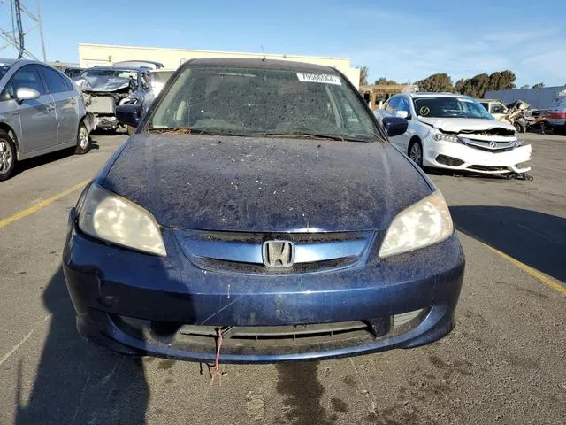 JHMES96625S015318 2005 2005 Honda Civic- Hybrid 5