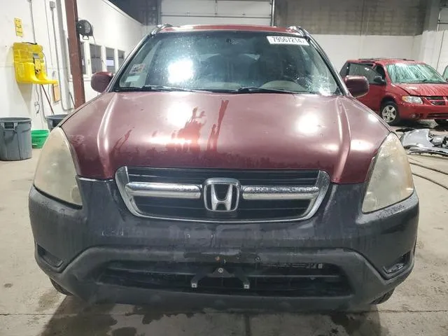 JHLRD78804C002658 2004 2004 Honda CR-V- EX 5