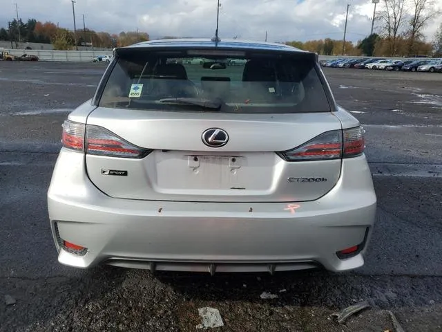 JTHKD5BH9G2271763 2016 2016 Lexus CT- 200 6