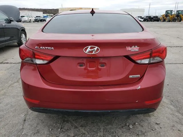 KMHDH4AE4GU587121 2016 2016 Hyundai Elantra- SE 6