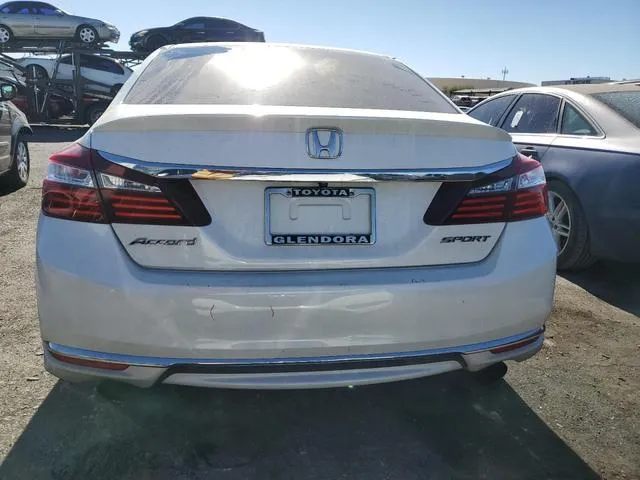 1HGCR2F50GA050825 2016 2016 Honda Accord- Sport 6