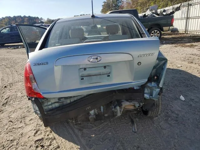 KMHCN46C38U261694 2008 2008 Hyundai Accent- Gls 6