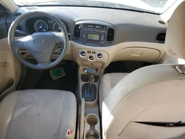 KMHCN46C38U261694 2008 2008 Hyundai Accent- Gls 8