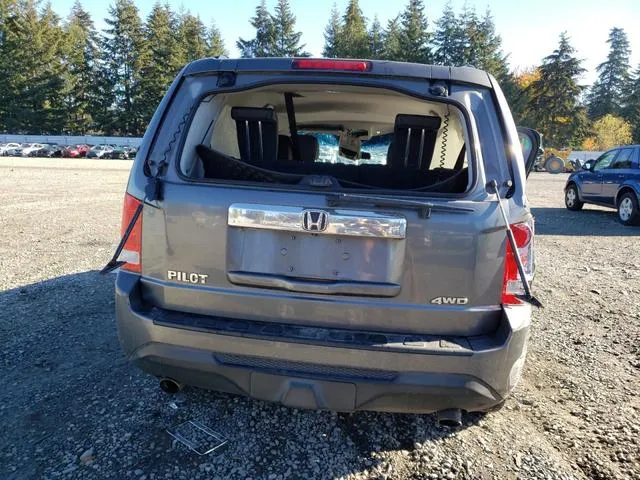 5FNYF4H55CB022686 2012 2012 Honda Pilot- Exl 6