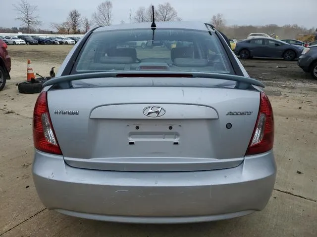 KMHCN46C96U035205 2006 2006 Hyundai Accent- Gls 6