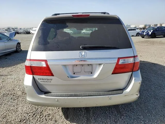 5FNRL38806B115430 2006 2006 Honda Odyssey- Touring 6