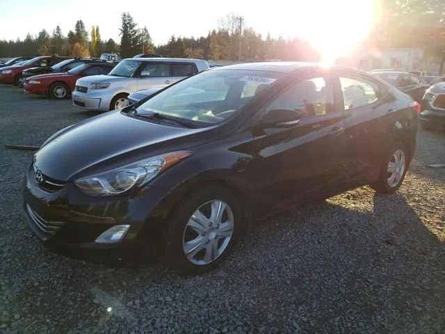 5NPDH4AE8CH117165 2012 2012 Hyundai Elantra- Gls 1