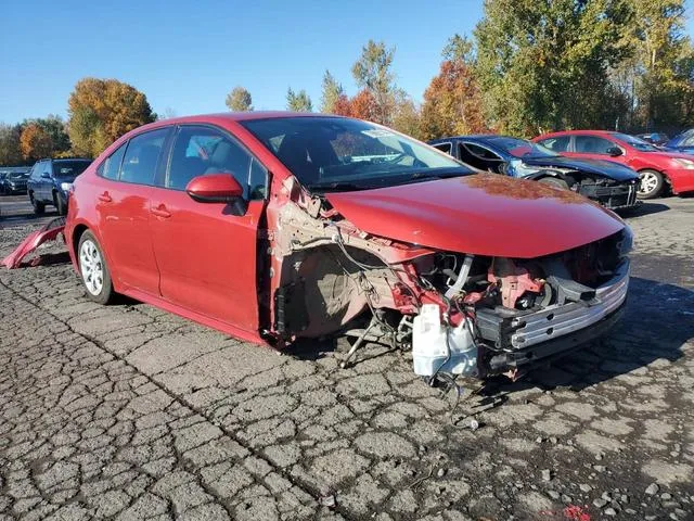 5YFEPMAE8MP266042 2021 2021 Toyota Corolla- LE 4