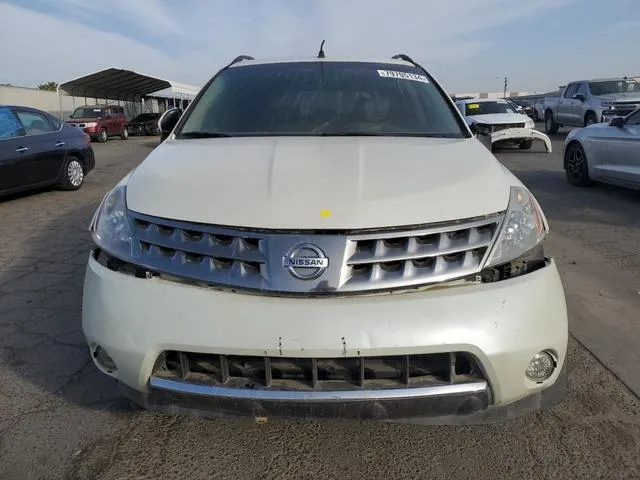 JN8AZ08T37W500514 2007 2007 Nissan Murano- SL 5