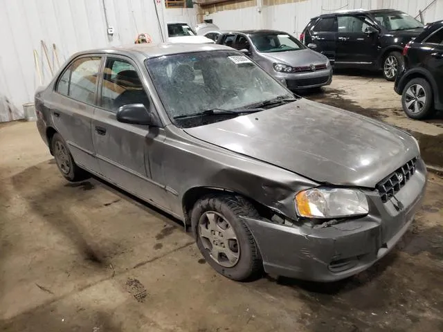 KMHCG45G4YU090520 2000 2000 Hyundai Accent- GL 4