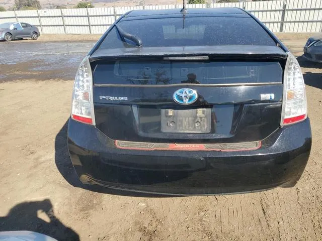 JTDKN3DU5B5340906 2011 2011 Toyota Prius 6