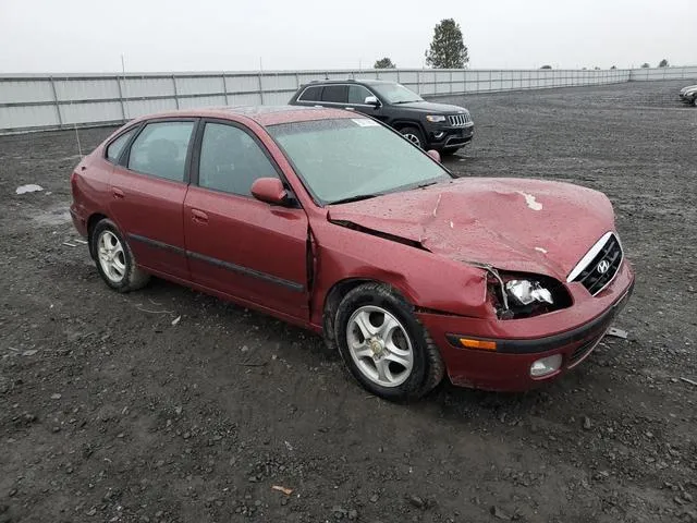 KMHDN55D82U052141 2002 2002 Hyundai Elantra- Gls 4