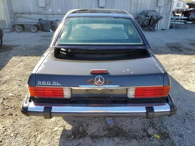 WDBBA48D1HA072141 1987 1987 Mercedes-Benz 560- SL 6