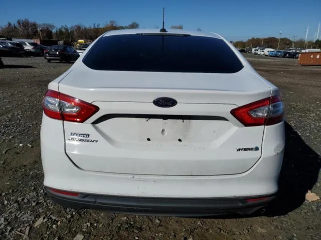 3FA6P0UU0GR348917 2016 2016 Ford Fusion- S Hybrid 6