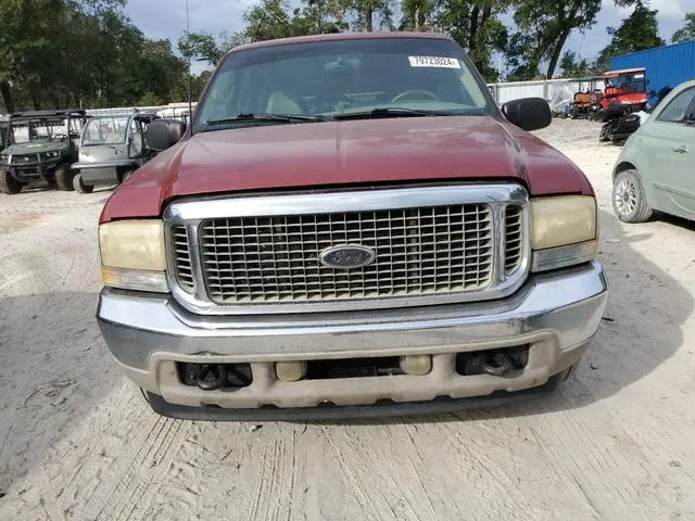 1FMNU42L11EC27304 2001 2001 Ford Excursion- Limited 5