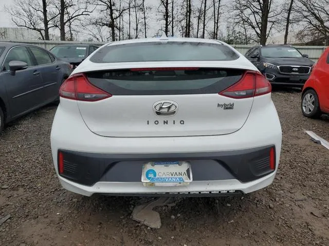 KMHC65LC9MU245694 2021 2021 Hyundai Ioniq- Blue 6