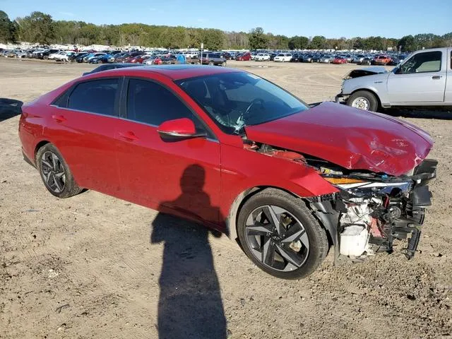 KMHLP4AG2PU378024 2023 2023 Hyundai Elantra- Limited 4