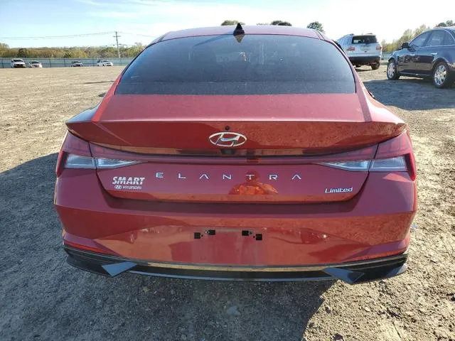 KMHLP4AG2PU378024 2023 2023 Hyundai Elantra- Limited 6