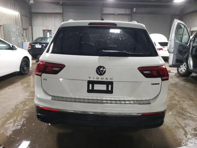 3VV2B7AXXNM136651 2022 2022 Volkswagen Tiguan- SE 6