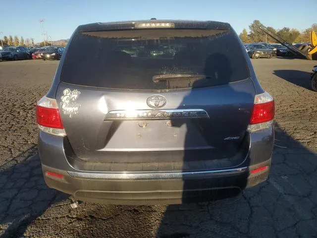 5TDBK3EH2CS165147 2012 2012 Toyota Highlander- Base 6