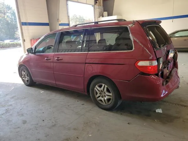 5FNRL38456B110284 2006 2006 Honda Odyssey- EX 2