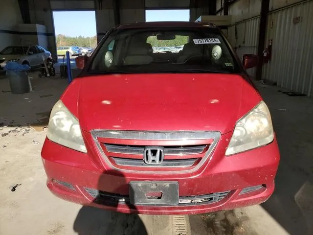 5FNRL38456B110284 2006 2006 Honda Odyssey- EX 5