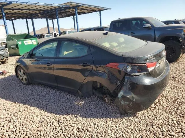 KMHDH4AE6DU628750 2013 2013 Hyundai Elantra- Gls 2