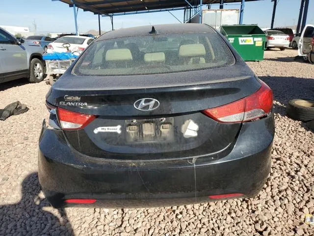 KMHDH4AE6DU628750 2013 2013 Hyundai Elantra- Gls 6