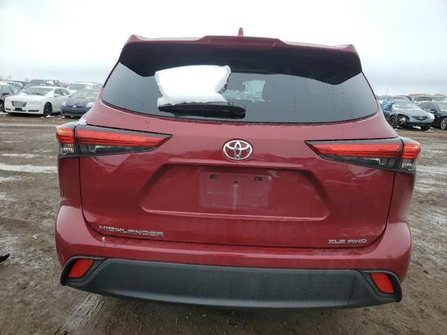 5TDHZRBH5MS554878 2021 2021 Toyota Highlander- Xle 6