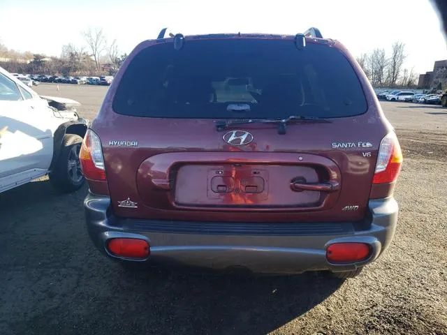 KM8SC73D04U682900 2004 2004 Hyundai Santa Fe- Gls 6