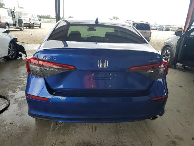 2HGFE2F58NH591094 2022 2022 Honda Civic- Sport 6