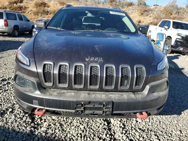 1C4PJMBS6HW625125 2017 2017 Jeep Cherokee- Trailhawk 5