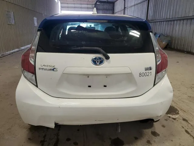 JTDKDTB32G1126256 2016 2016 Toyota Prius 6