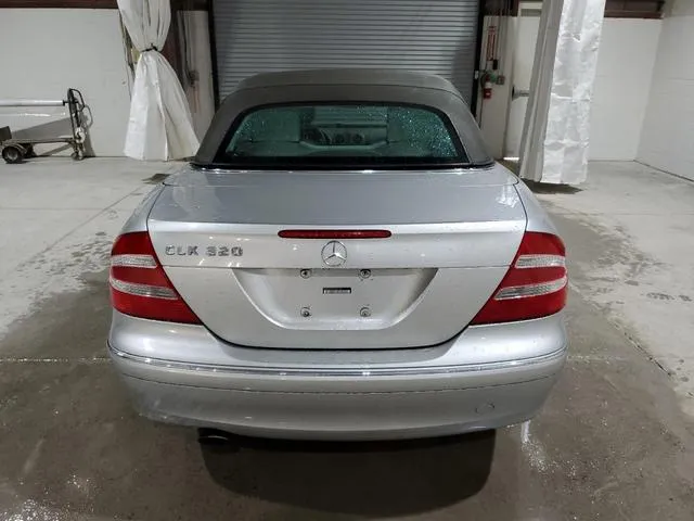 WDBTK65G74T031166 2004 2004 Mercedes-Benz CLK-Class- 320 6