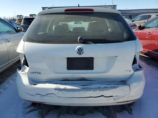 3VWPL7AJXBM630238 2011 2011 Volkswagen Jetta- Tdi 6