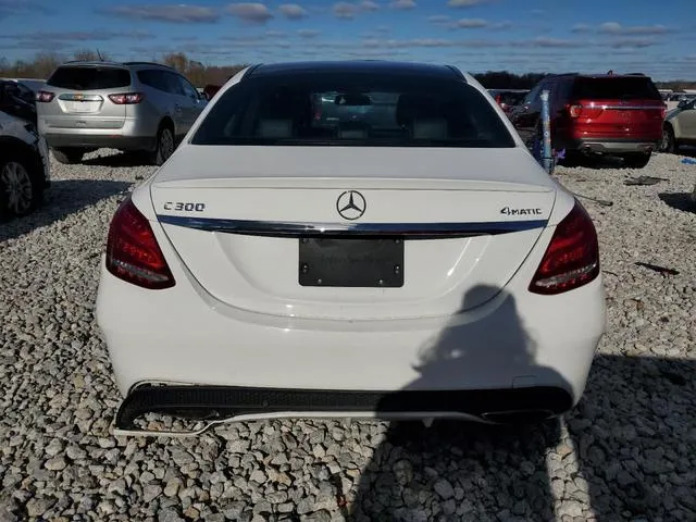 WDDWF4KB6GR124266 2016 2016 Mercedes-Benz C-Class- 300 4Matic 6