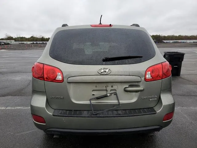 5NMSG73D78H152834 2008 2008 Hyundai Santa Fe- Gls 6