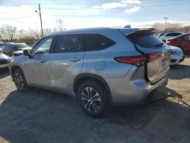 5TDGBRCH6MS521161 2021 2021 Toyota Highlander- Hybrid Xle 2