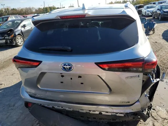 5TDGBRCH6MS521161 2021 2021 Toyota Highlander- Hybrid Xle 6