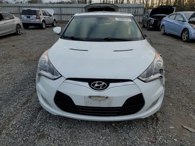 KMHTC6AD9DU123900 2013 2013 Hyundai Veloster 5