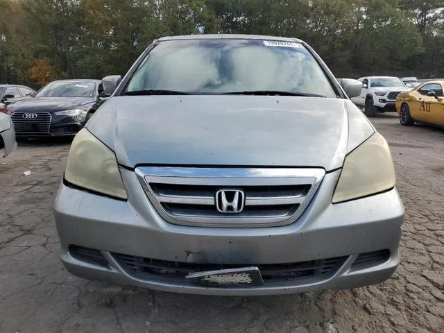 5FNRL38606B024589 2006 2006 Honda Odyssey- Exl 5