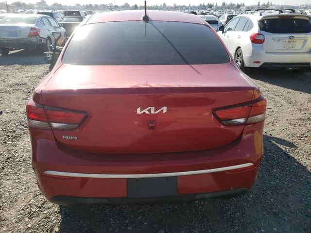 3KPA24AD2NE478961 2022 2022 KIA Rio- LX 6