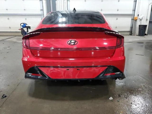 KMHL64JA3MA149878 2021 2021 Hyundai Sonata- Sel 6