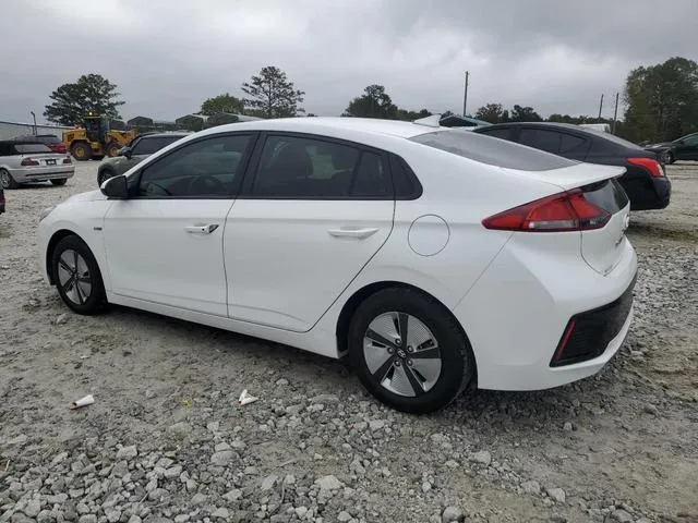 KMHC65LC2KU180135 2019 2019 Hyundai Ioniq- Blue 2