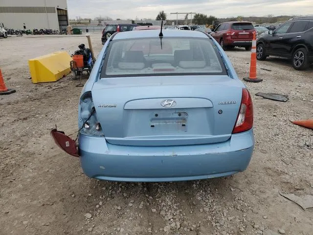 KMHCN46C37U165286 2007 2007 Hyundai Accent- Gls 6