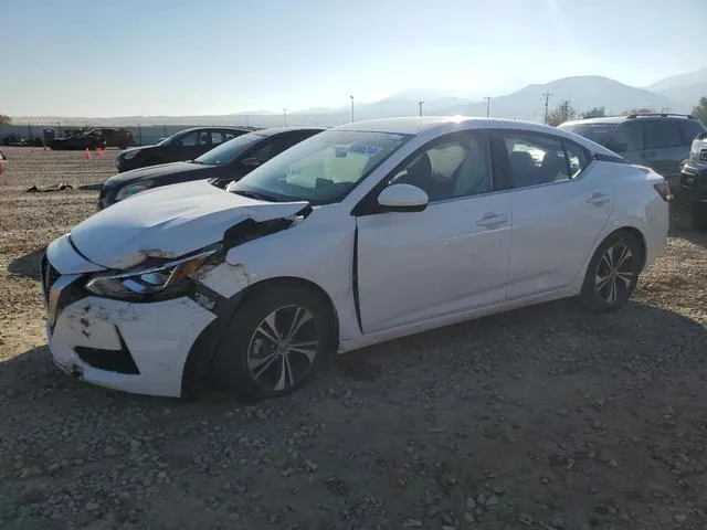 3N1AB8CVXNY309916 2022 2022 Nissan Sentra- SV 1