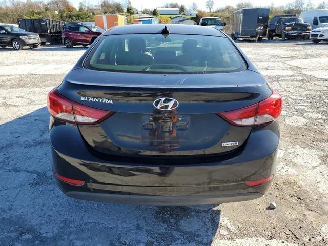 KMHDH4AEXEU172821 2014 2014 Hyundai Elantra- SE 6