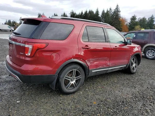 1FM5K8D82HGA04130 2017 2017 Ford Explorer- Xlt 3