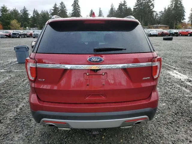 1FM5K8D82HGA04130 2017 2017 Ford Explorer- Xlt 6